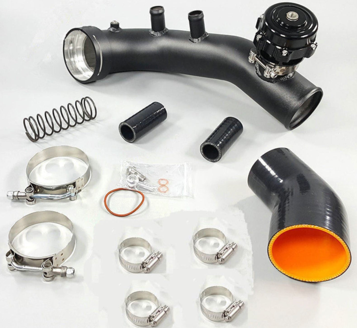 BMW N54 Charge Pipe Kit Tial 50mm Blow Off Bov E84 E90 E92 E93 135i 335i 335