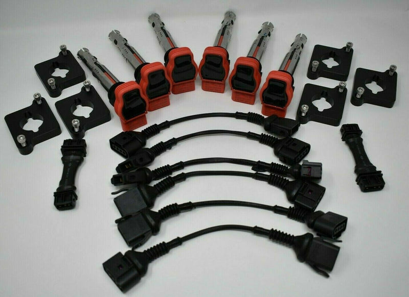Audi 2.7T Coil Conversion Harness ICM Removal Kit Coilpack Plates S4 RS4 B5 2.7T