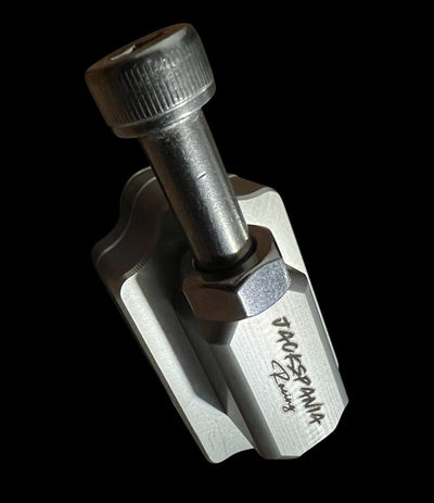 Universal Adjustable Billet Race Clutch Pedal Petal Stopper Plate Bracket Crank