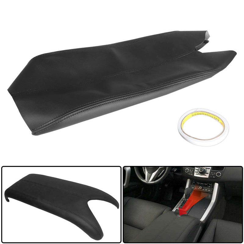 Front Leather Center Console Lid Armrest Cover For 2007 -2012 Acura RDX