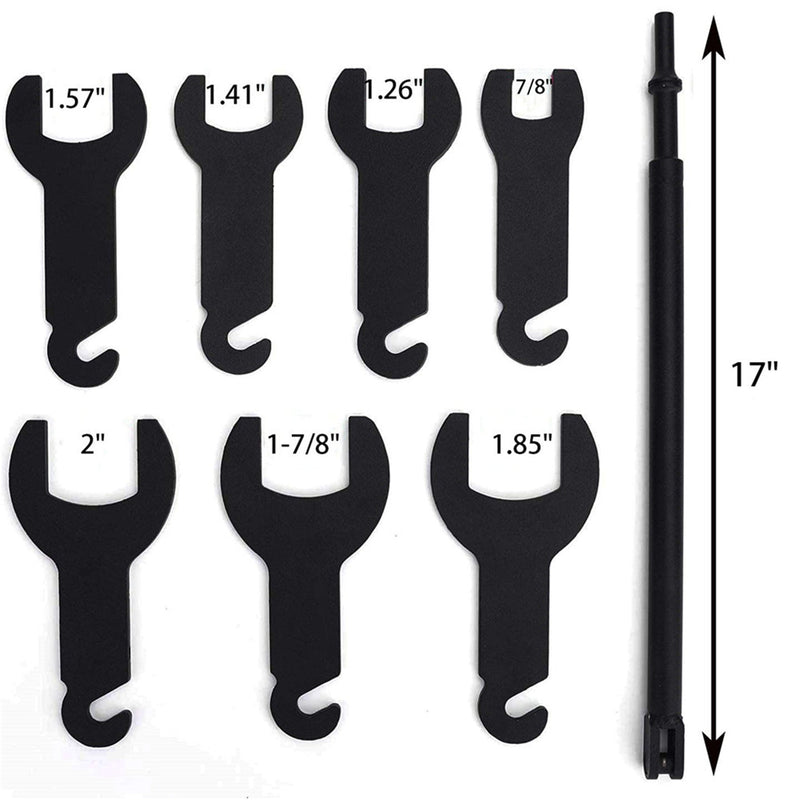 43300 For Ford/GM/Chrysler/Jeep Pneumatic Fan Clutch Wrench Set Removal Tool Kit