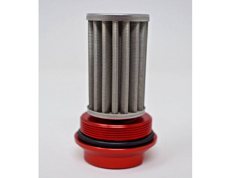 Racing In-Line Fuel Filter 40 Micron For Addco Style 6AN 8AN 10AN Universal