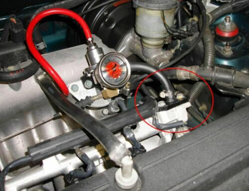 Fuel Pressure Regulator Rail Adapter Riser Fpr Honda Acura D16 D Series Civic US