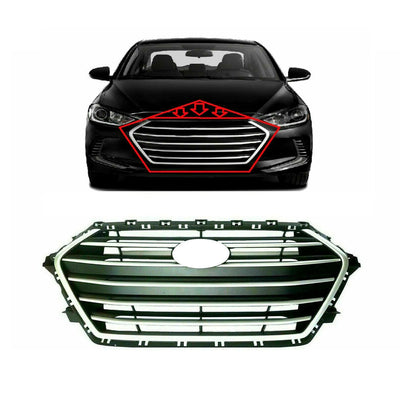 Front Grille Grill For Hyundai Elantra 2017 2018