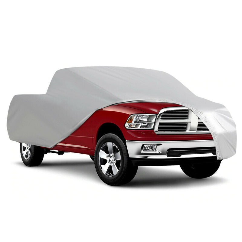 Pickup Truck Cover Outdoor Breathable Waterproof Sun UV Rain Heat Resistant