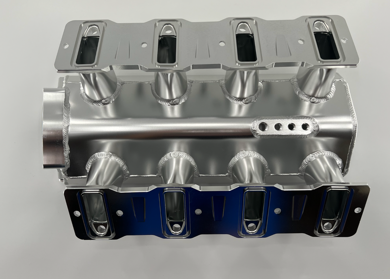 LS Low Profile Metal Fabricated Intake Manifold GM LS1 LS2 LS6 92mm Cathedral US